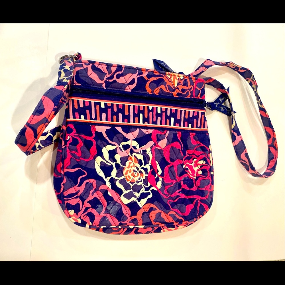 Blue and Pink Vera Bradley Crossbody purse